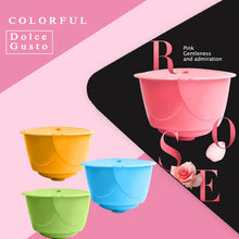 Load image into Gallery viewer, iCafilas Reusable Dolci Gusto Coffee Capsule 3rd Two Color Plastic Refillable Dolce Gusto Fit for Nescafe Coffee Machine
