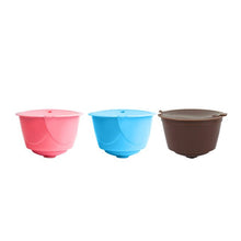 Load image into Gallery viewer, iCafilas Reusable Dolci Gusto Coffee Capsule 3rd Two Color Plastic Refillable Dolce Gusto Fit for Nescafe Coffee Machine
