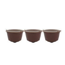Load image into Gallery viewer, iCafilas Reusable Dolci Gusto Coffee Capsule 3rd Two Color Plastic Refillable Dolce Gusto Fit for Nescafe Coffee Machine
