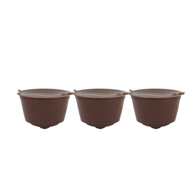 iCafilas Reusable Dolci Gusto Coffee Capsule 3rd Two Color Plastic Refillable Dolce Gusto Fit for Nescafe Coffee Machine