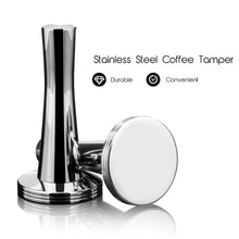 Load image into Gallery viewer, coffee Stainless Steel Coffee Tamper for Dolce Gusto /Nespresso / Illy Heavy Flat base coffee tamper espresso pad powder hammer
