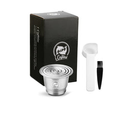 Load image into Gallery viewer, i Cafilas Refillable Round Coffee Capsule For Nespresso
