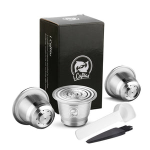 i Cafilas Refillable Round Coffee Capsule For Nespresso