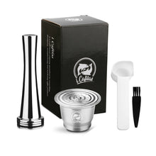Load image into Gallery viewer, i Cafilas Refillable Round Coffee Capsule For Nespresso
