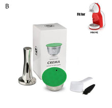 Load image into Gallery viewer, Stainelss Steel Metal Reusable Dolce Gusto Capsule
