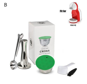Stainelss Steel Metal Reusable Dolce Gusto Capsule