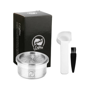Stainless Steel Metal Coffee Capsule Pod Compatible for Lavazza Espresso Point