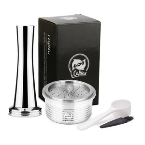 Stainless Steel Metal Coffee Capsule Pod Compatible for Lavazza Espresso Point