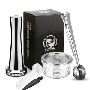 Stainless Steel Metal Coffee Capsule Pod Compatible for Lavazza Espresso Point