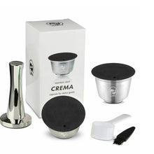 Load image into Gallery viewer, Stainless Steel Coffee Filters For Nescafe Dolce Gusto Lumio Machine Refillable Reusable Coffee Capsule Pod
