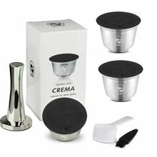 Load image into Gallery viewer, Stainless Steel Coffee Filters For Nescafe Dolce Gusto Lumio Machine Refillable Reusable Coffee Capsule Pod
