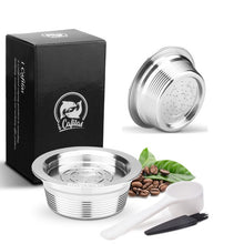 Load image into Gallery viewer, Reusable Coffee Capsule Cup for Lavazza Mio Stainless Steel Refillable Coffee Capsule
