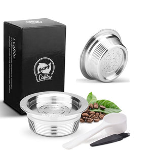 Reusable Coffee Capsule Cup for Lavazza Mio Stainless Steel Refillable Coffee Capsule