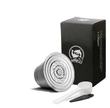 Load image into Gallery viewer, ICafilas For Nespresso Refillable Capsule Reusable Coffee Filter Dripper Steel Cafeteira Capsulas De Cafe Recargables
