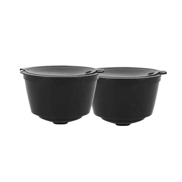 Refillable Dolce Gusto Reusable Capsules Coffee Capsules Plastic Compatible with Nescafe Genio, Piccolo, Esperta