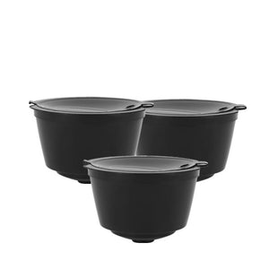 Refillable Dolce Gusto Reusable Capsules Coffee Capsules Plastic Compatible with Nescafe Genio, Piccolo, Esperta