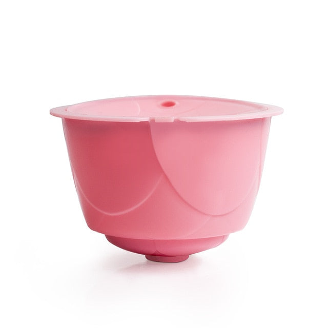 iCafilas Reusable Dolci Gusto Coffee Capsule 3rd Two Color Plastic Refillable Dolce Gusto Fit for Nescafe Coffee Machine