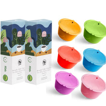 Load image into Gallery viewer, iCafilas Reusable Dolci Gusto Coffee Capsule 3rd Two Color Plastic Refillable Dolce Gusto Fit for Nescafe Coffee Machine
