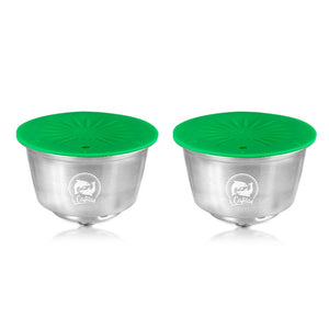 New Version Coffee Capsule For Dolce Gusto Coffee Machine Stainless Steel Crema Maker Refillable Espresso Pods