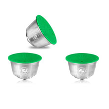 Load image into Gallery viewer, New Version Coffee Capsule For Dolce Gusto Coffee Machine Stainless Steel Crema Maker Refillable Espresso Pods
