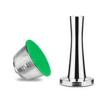 Load image into Gallery viewer, New Version Coffee Capsule For Dolce Gusto Coffee Machine Stainless Steel Crema Maker Refillable Espresso Pods
