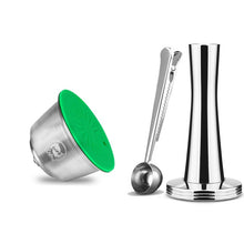 Load image into Gallery viewer, New Version Coffee Capsule For Dolce Gusto Coffee Machine Stainless Steel Crema Maker Refillable Espresso Pods
