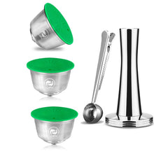 Load image into Gallery viewer, New Version Coffee Capsule For Dolce Gusto Coffee Machine Stainless Steel Crema Maker Refillable Espresso Pods
