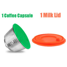 Load image into Gallery viewer, New Version Coffee Capsule For Dolce Gusto Coffee Machine Stainless Steel Crema Maker Refillable Espresso Pods
