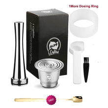Load image into Gallery viewer, iCafilas Refillable Coffee Capsules Reusable Pods Compatible With Nespresso Inissia capsula nespresso reutilizable
