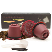 Load image into Gallery viewer, ICafilasNew Refillable Filter For Nespresso Reusable Coffee Capsule Filter Reutilizavel  Spoon and Brush  Essenza mini
