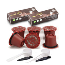 Load image into Gallery viewer, ICafilasNew Refillable Filter For Nespresso Reusable Coffee Capsule Filter Reutilizavel  Spoon and Brush  Essenza mini
