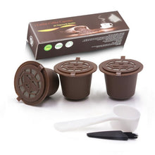Load image into Gallery viewer, ICafilasNew Refillable Filter For Nespresso Reusable Coffee Capsule Filter Reutilizavel  Spoon and Brush  Essenza mini
