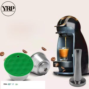 coffee capsule dolce gusto Stainless metal New milk foam capsule reusable milk frother espresso cafe filter machine Accessories
