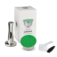 Load image into Gallery viewer, coffee capsule dolce gusto Stainless metal New milk foam capsule reusable milk frother espresso cafe filter machine Accessories
