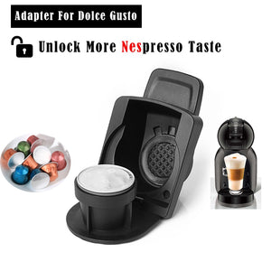 New Upgrade Original Nespresso Capsule Adapter For Dolce Gusto Transform Tool Holder Of Disposable Pods