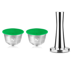 4TH Generation Coffee Capsule For Dolce Gusto Coffee Machine Stainless Steel Crema Maker Refillable Espresso Capsules