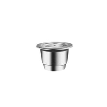 Load image into Gallery viewer, ICafilasReusable Coffee Capsule For Nespresso Machine Refilable Filter For Cafeteira Nespresso inissia Stainless Steel
