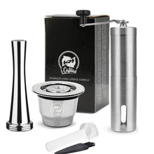 Load image into Gallery viewer, ICafilasFor Nespresso Reutilisable  Refillable Capsule Crema Espresso Reusable Refillable Coffee Filter
