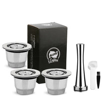 Load image into Gallery viewer, ICafilasFor Nespresso Reutilisable  Refillable Capsule Crema Espresso Reusable Refillable Coffee Filter
