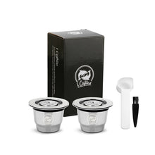 Load image into Gallery viewer, ICafilasFor Nespresso Reutilisable  Refillable Capsule Crema Espresso Reusable Refillable Coffee Filter
