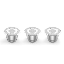 Load image into Gallery viewer, Espresso Capsulas De Cafe Recargables Stainless Steel Cream Version Capsule For Nespresso Refillable Capsule Reusable Pods
