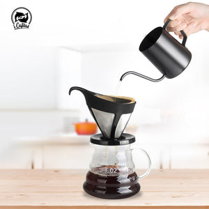 Coffee Filter Baskets Reusable Refillable Dripper Cup Style Brewer Tool Handmade Coffee & Tea Maker
