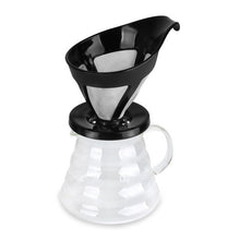 Load image into Gallery viewer, Coffee Filter Baskets Reusable Refillable Dripper Cup Style Brewer Tool Handmade Coffee &amp; Tea Maker
