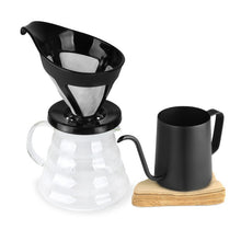 Load image into Gallery viewer, Coffee Filter Baskets Reusable Refillable Dripper Cup Style Brewer Tool Handmade Coffee &amp; Tea Maker
