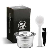 Load image into Gallery viewer, ICafilas Stainless Steel Refillable Reusable Coffee Capsule Cafeteira Filter for Caffitaly &amp; Tchibo Cafissimo Classic Machine
