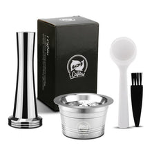 Load image into Gallery viewer, ICafilas Stainless Steel Refillable Reusable Coffee Capsule Cafeteira Filter for Caffitaly &amp; Tchibo Cafissimo Classic Machine
