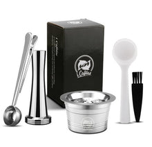 Load image into Gallery viewer, ICafilas Stainless Steel Refillable Reusable Coffee Capsule Cafeteira Filter for Caffitaly &amp; Tchibo Cafissimo Classic Machine
