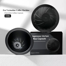 Load image into Gallery viewer, ICafilasReusable For Nespresso Vertuo Coffee Capsule 150ml Refillable  Vertuoline Coffee Filter Machine Disposable Foils
