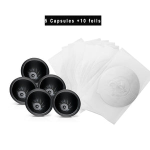 230ML Vertuo Coffee Filters For Nespresso Vertuoline GCA1 & Delonghi ENV135 Refillable Stainless Steel Coffee Capsule Pod