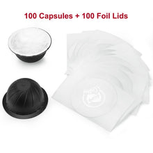 Load image into Gallery viewer, 230ML Vertuo Coffee Filters For Nespresso Vertuoline GCA1 &amp; Delonghi ENV135 Refillable Stainless Steel Coffee Capsule Pod
